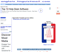 Tablet Screenshot of anglais.linguistmail.com